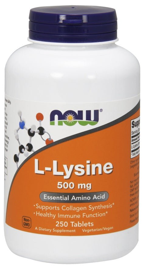 L - Lysine, 1000mg - 250 tablets - VitaeSupps