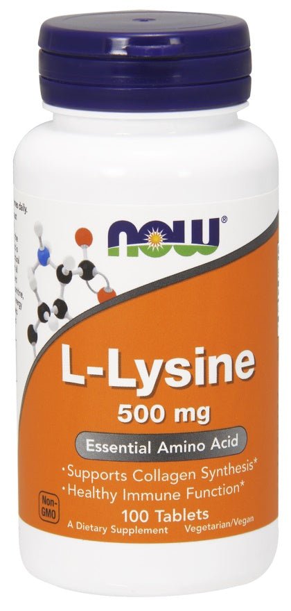 L - Lysine, 500mg - 100 tablets - VitaeSupps