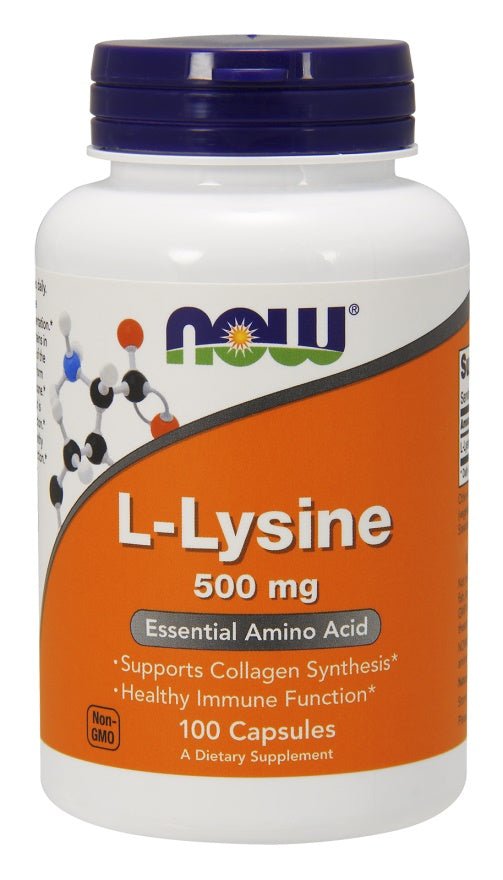 L - Lysine, 500mg - 100 vcaps - VitaeSupps