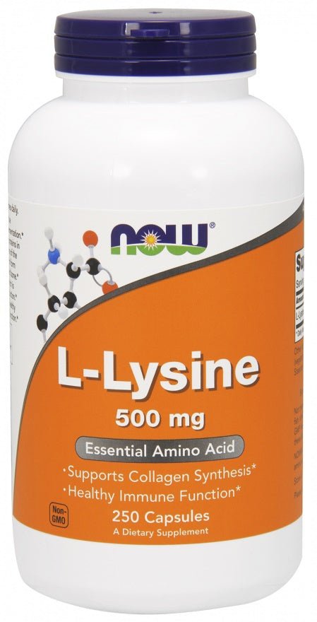 L - Lysine, 500mg - 250 vcaps - VitaeSupps