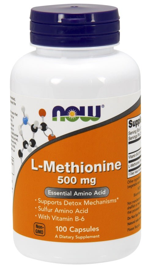 L - Methionine, 500mg - 100 caps - VitaeSupps