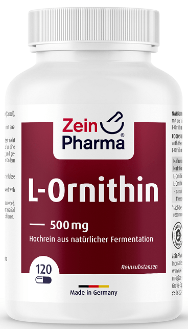 L - Ornithine, 500mg - 120 caps - VitaeSupps