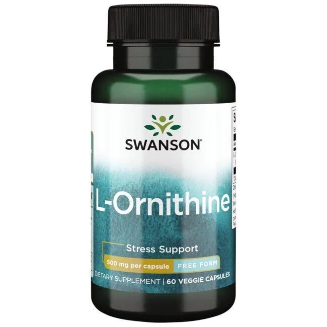L - Ornithine, 500mg - 60 vcaps - VitaeSupps