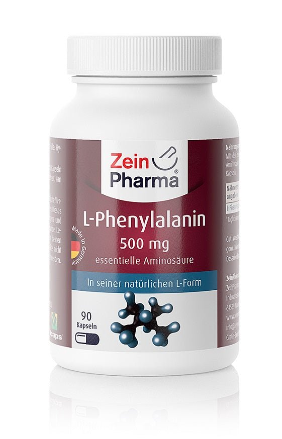 L - Phenylalanine, 500mg - 90 caps - VitaeSupps