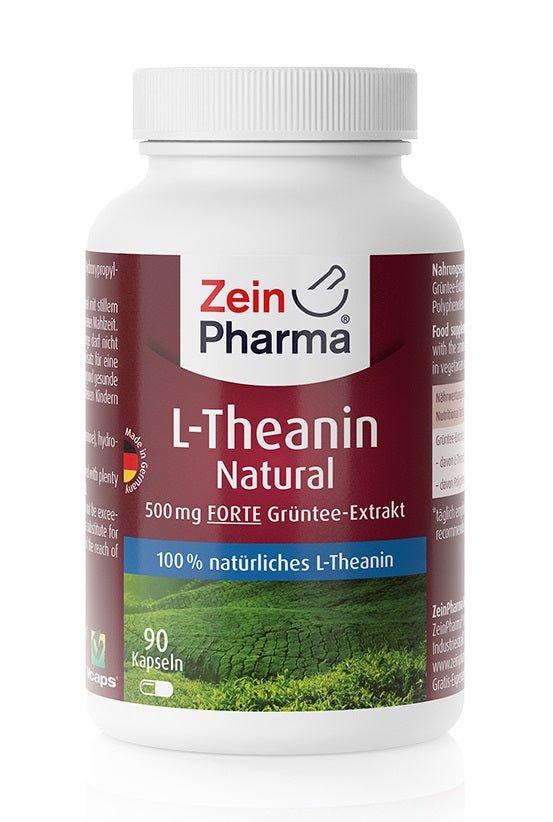 L - Theanin Natural, 500mg - 90 caps - VitaeSupps