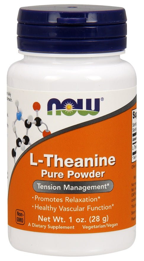 L - Theanine, Pure Powder - 28 grams - VitaeSupps