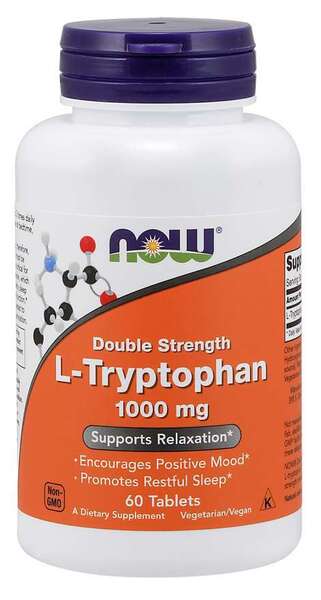 L - Tryptophan, 1000mg Double Strength - 60 tablets - VitaeSupps