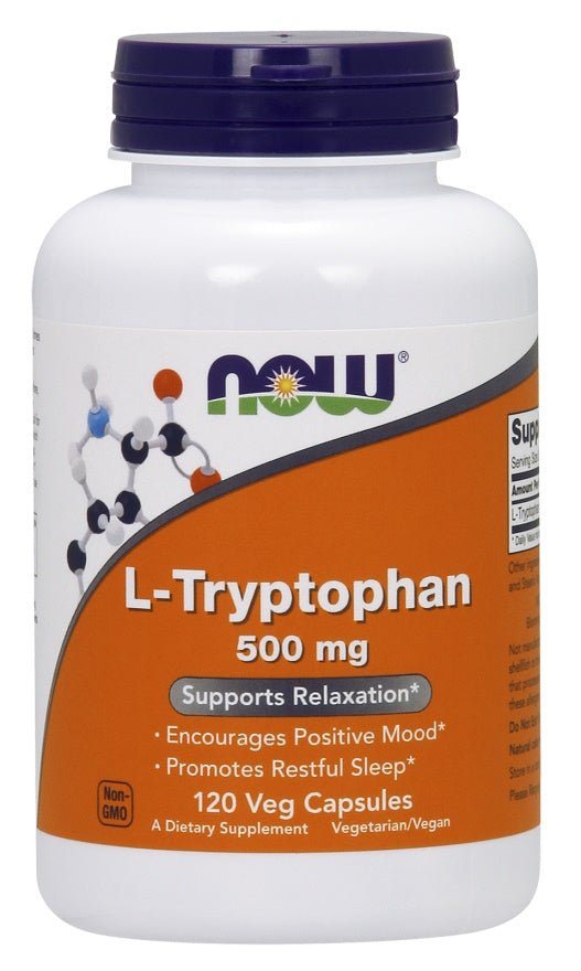 L - Tryptophan, 500mg - 120 vcaps - VitaeSupps