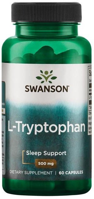 L - Tryptophan, 500mg - 60 caps - VitaeSupps
