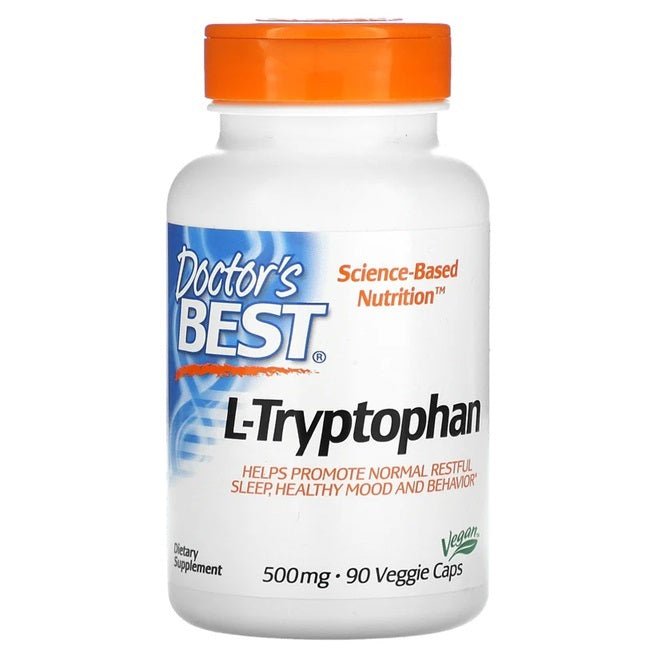 L - Tryptophan, 500mg - 90 vcaps - VitaeSupps