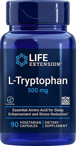 L - Tryptophan, 500mg - 90 vcaps - VitaeSupps