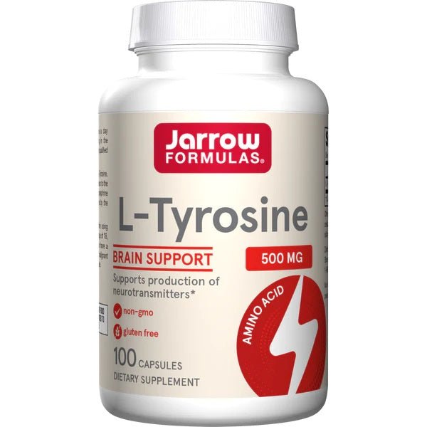L - Tyrosine, 500mg - 100 caps - VitaeSupps