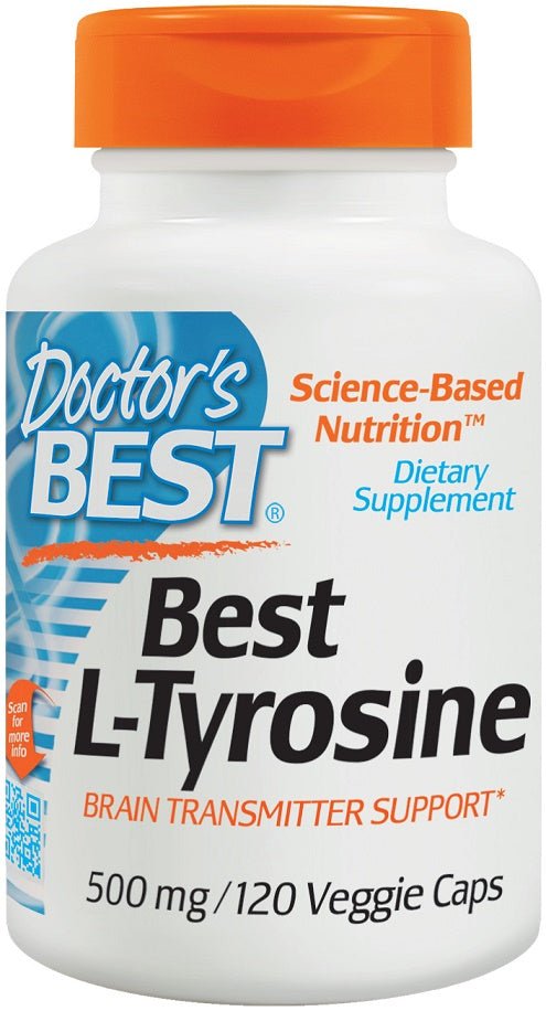 L - Tyrosine, 500mg - 120 vcaps - VitaeSupps