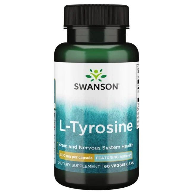 L - Tyrosine, 500mg - 60 vcaps - VitaeSupps