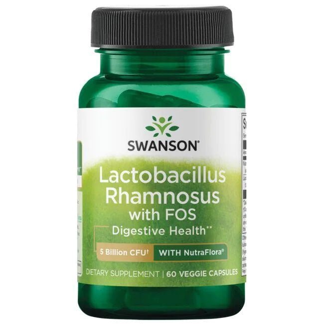 Lactobacillus Rhamnosus with FOS, 5 Billion CFU - 60 vcaps - VitaeSupps