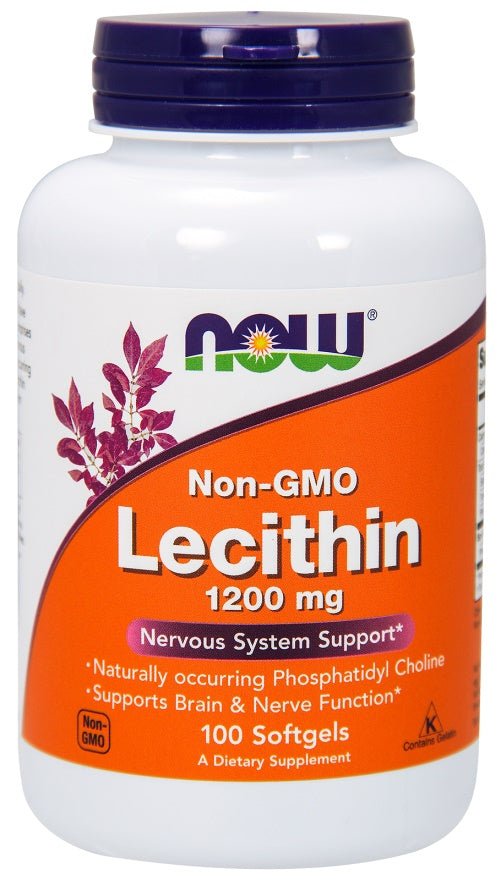 Lecithin, 1200mg Non - GMO - 100 softgels - VitaeSupps