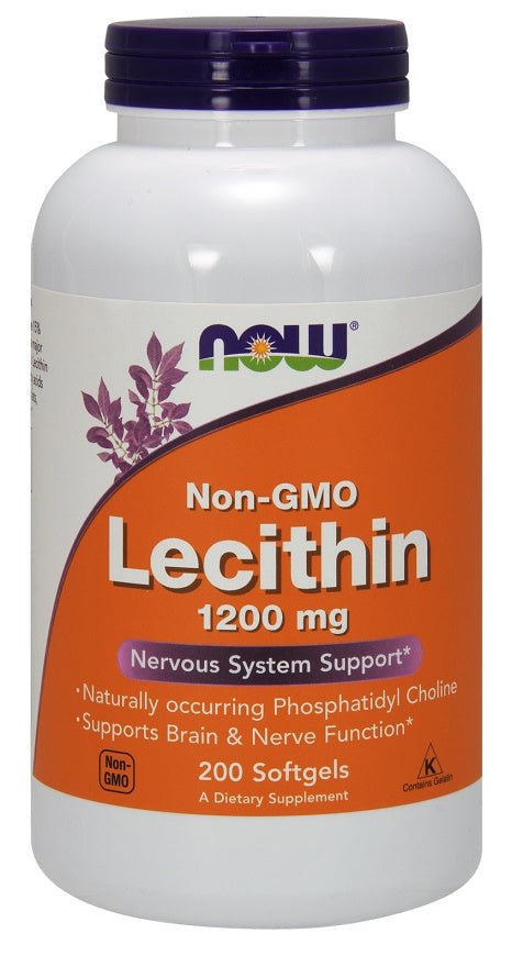 Lecithin, 1200mg Non - GMO - 200 softgels - VitaeSupps