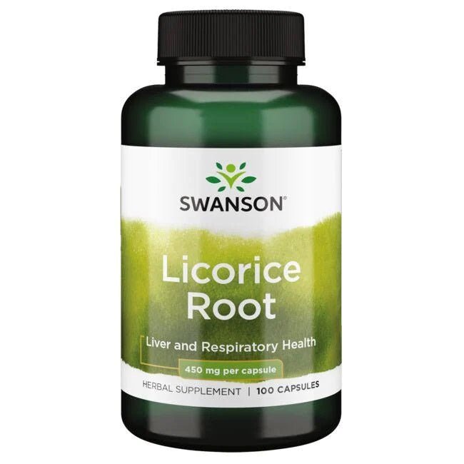 Licorice Root, 450mg - 100 caps - VitaeSupps