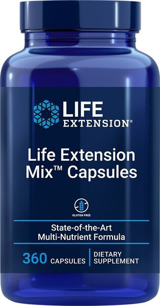Life Extension Mix Capsules - 360 caps - VitaeSupps