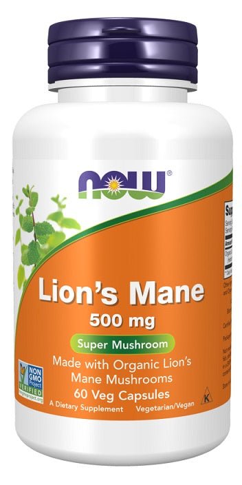 Lion's Mane, 500mg - 60 vcaps - VitaeSupps