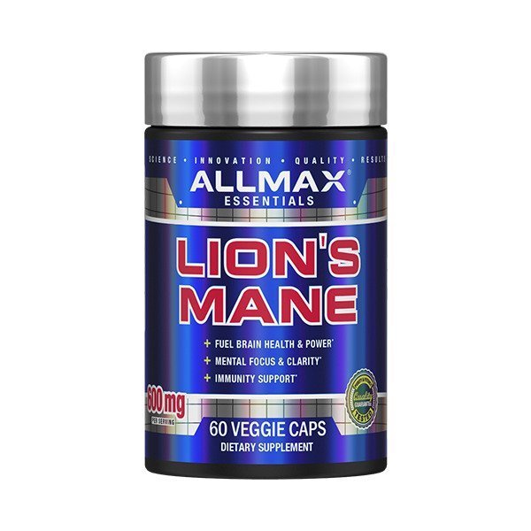 Lion's Mane, 600mg - 60 veggie caps - VitaeSupps