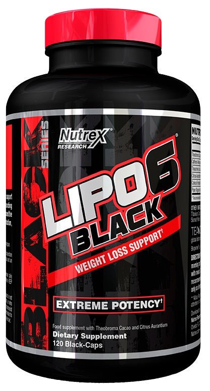 Lipo - 6 Black - 120 liquid caps - VitaeSupps