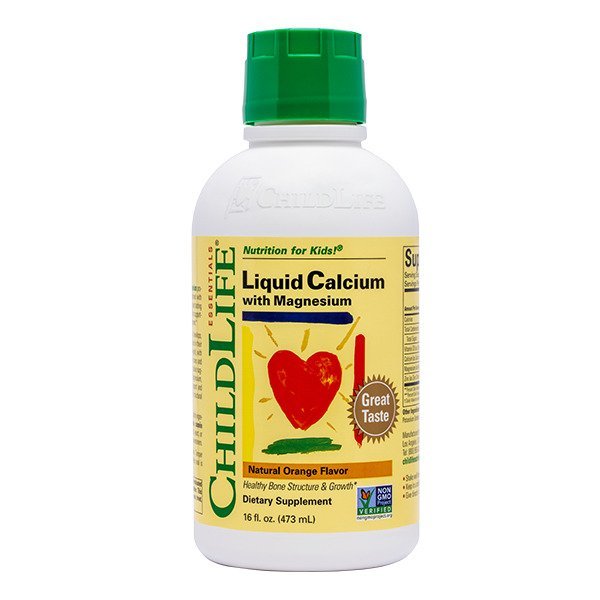 Liquid Calcium with Magnesium, Natural Orange - 473 ml. - VitaeSupps