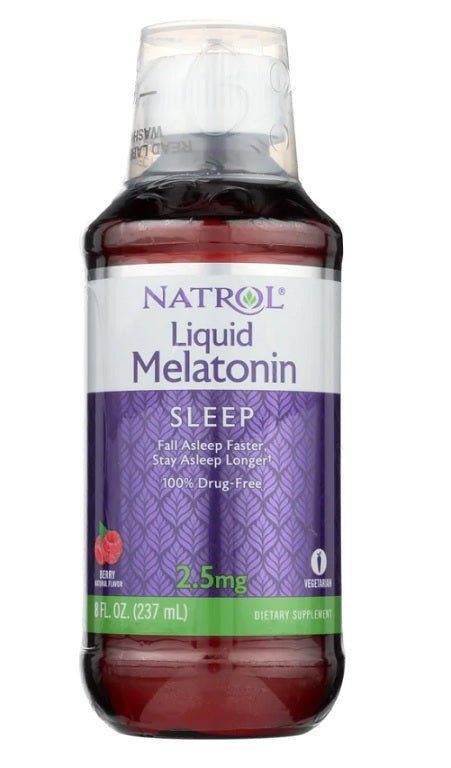 Liquid Melatonin, Berry - 237 ml. - VitaeSupps