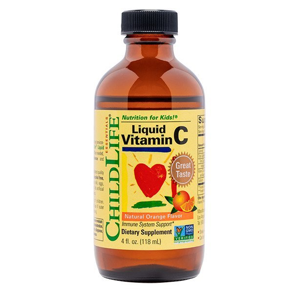 Liquid Vitamin C, Natural Orange - 118 ml. - VitaeSupps