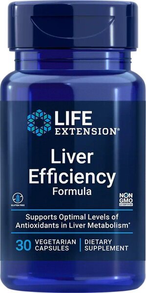Liver Efficiency Formula - 30 vcaps - VitaeSupps