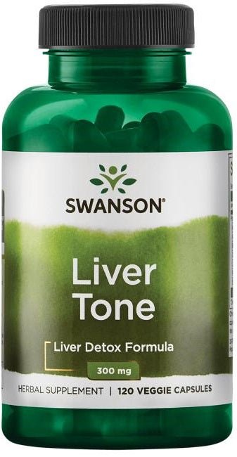 Liver Tone Liver Detox Formula, 300mg - 120 vcaps - VitaeSupps