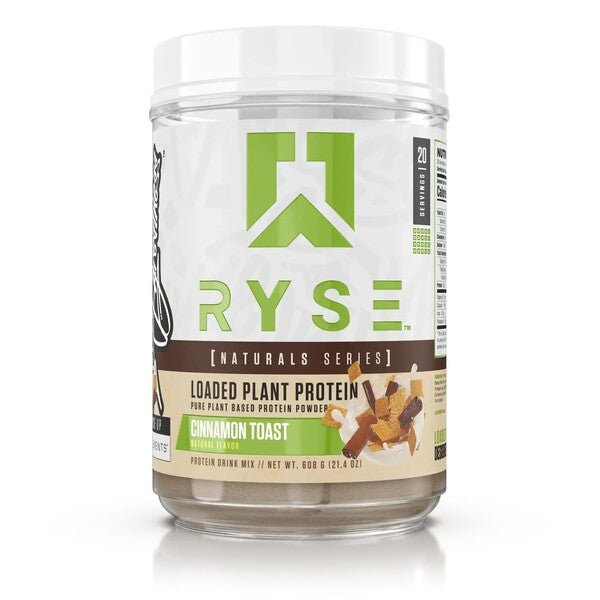 Loaded Plant Protein - Natural Series, Cinnamon Toast - 608 grams - VitaeSupps
