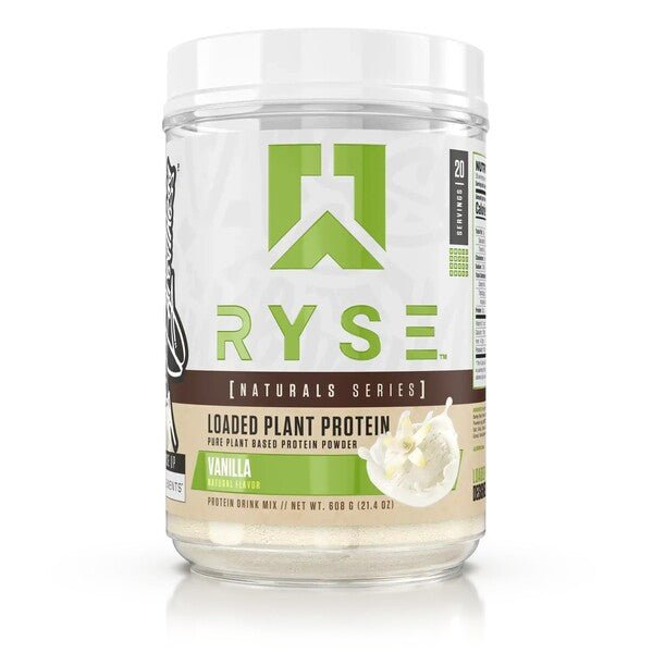 Loaded Plant Protein - Natural Series, Vanilla - 608 grams - VitaeSupps