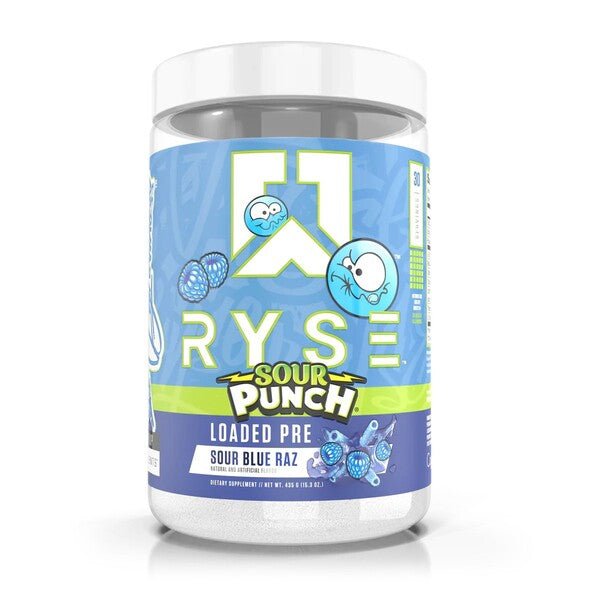 Loaded Pre, Sour Punch Blue Raz (EAN 850041914787) - 435 grams - VitaeSupps