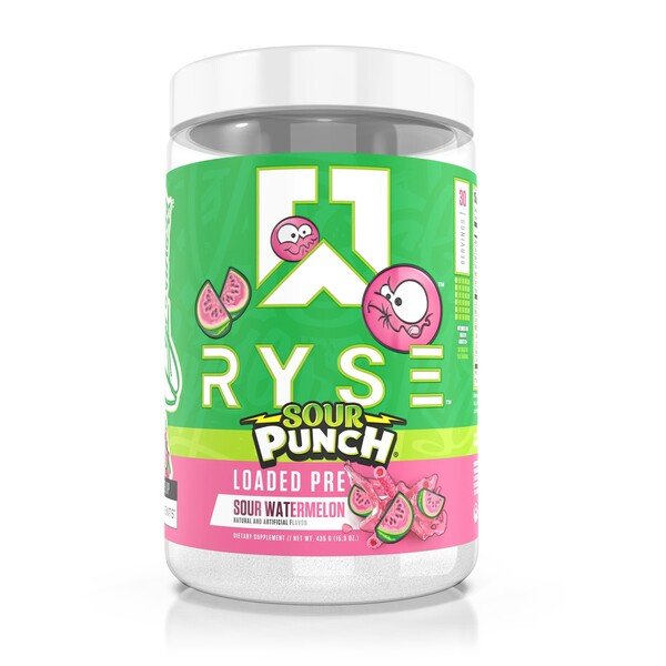 Loaded Pre, Sour Punch Watermelon - 435 grams - VitaeSupps