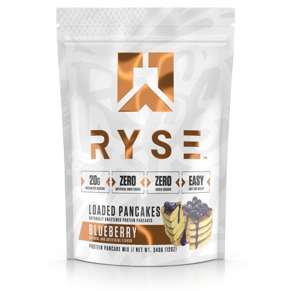 Loaded Protein Pancakes, Blueberry - 340 grams - VitaeSupps