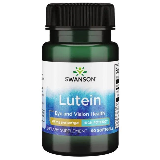 Lutein, 20mg - 60 softgels - VitaeSupps