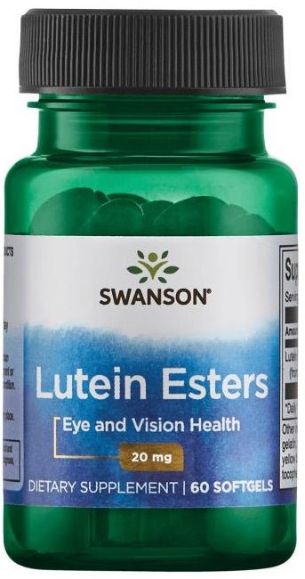Lutein Esters, 20mg - 60 softgels - VitaeSupps