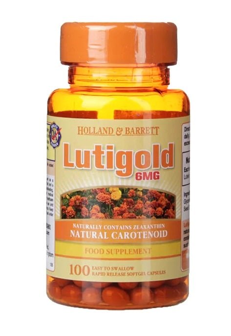 Lutigold Lutein, 6mg - 100 caps - VitaeSupps