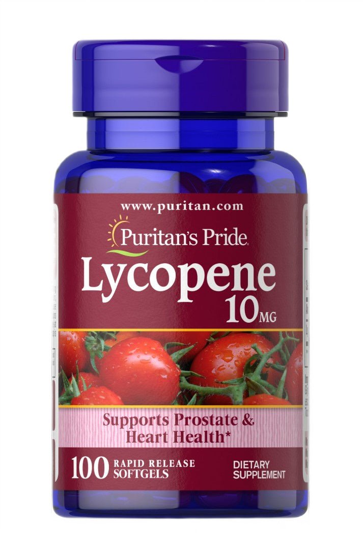 Lycopene, 10mg - 100 softgels - VitaeSupps