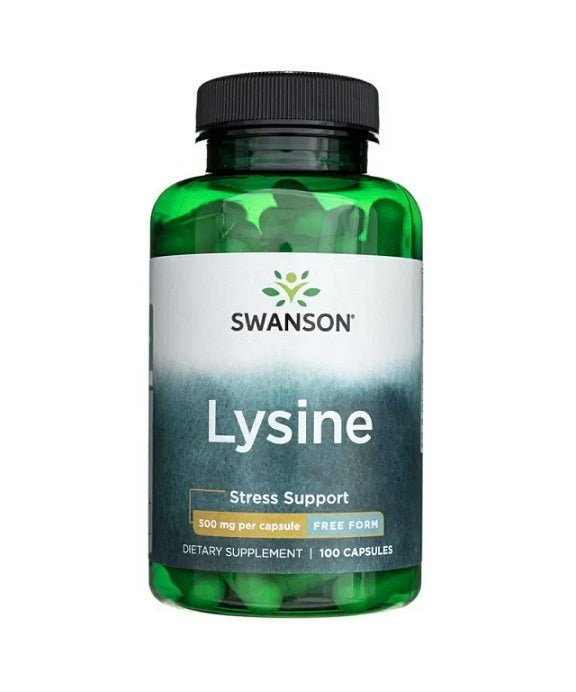 Lysine, 500mg Free - Form - 100 caps - VitaeSupps