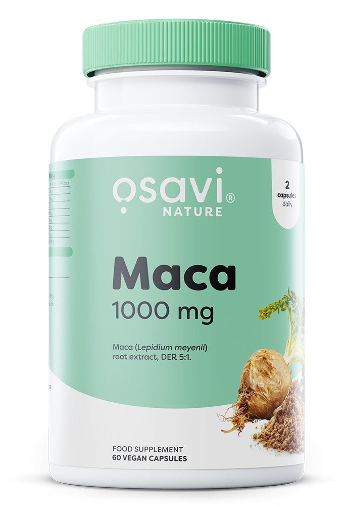 Maca, 1000mg - 60 vegan caps - VitaeSupps