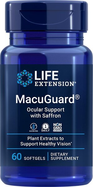 MacuGuard Ocular Support with Saffron - 60 softgels - VitaeSupps