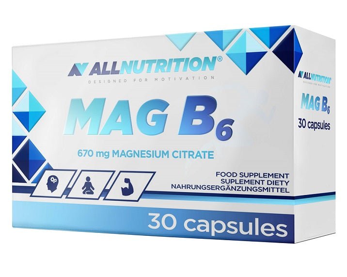 MAG B6, 670mg - 30 caps - VitaeSupps