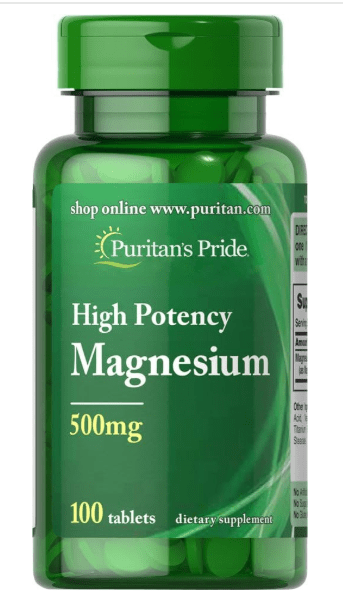 Magnesium, 500mg - 100 tablets - VitaeSupps