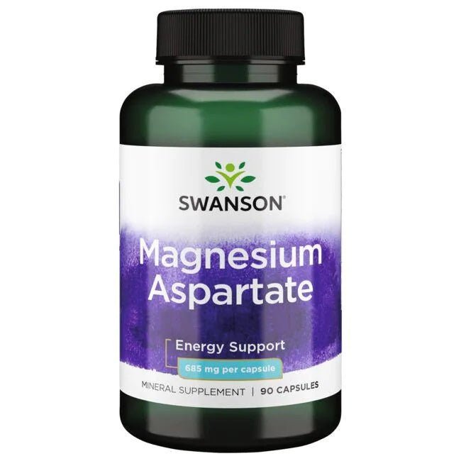 Magnesium Aspartate, 685mg - 90 caps - VitaeSupps