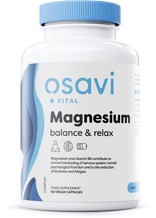 Magnesium Balance & Relax - 90 vegan capsules - VitaeSupps