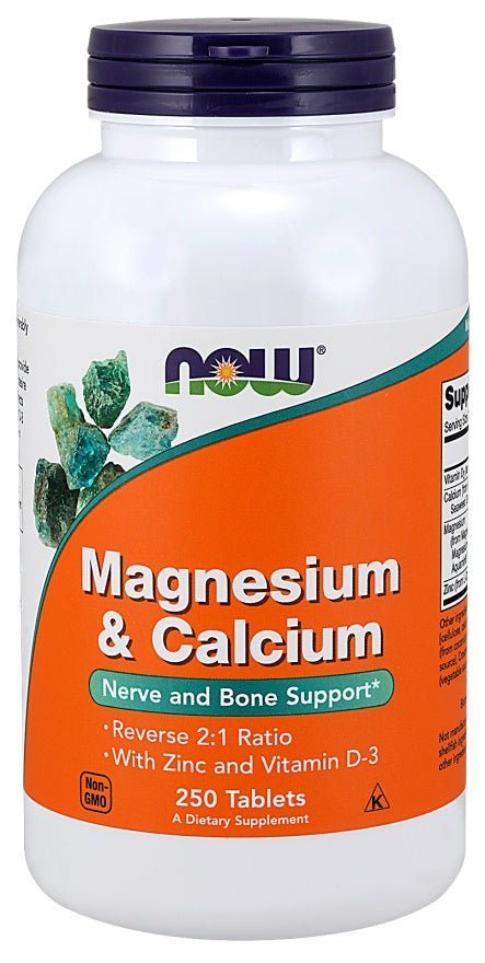 Magnesium & Calcium with Zinc and Vitamin D3 - 250 tablets - VitaeSupps