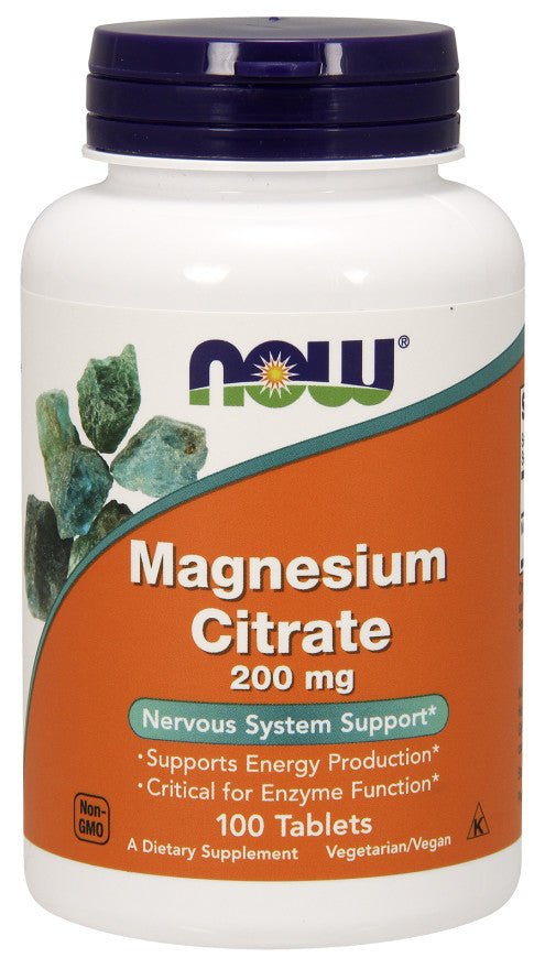 Magnesium Citrate, 200mg - 100 tablets - VitaeSupps