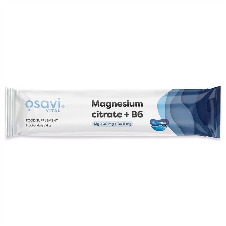 Magnesium Citrate + B6 - 4 grams (1 serving) - VitaeSupps
